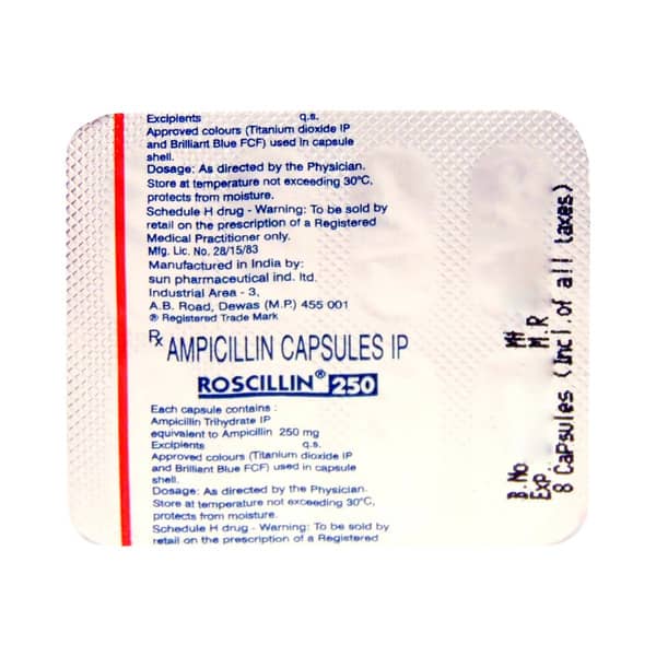 Roscillin 250mg Strip Of 8 Capsules