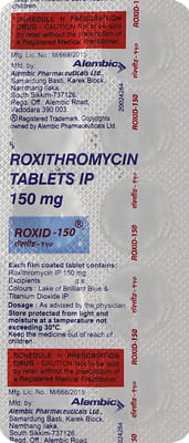 Roxid 150mg Strip Of 10 Tablets