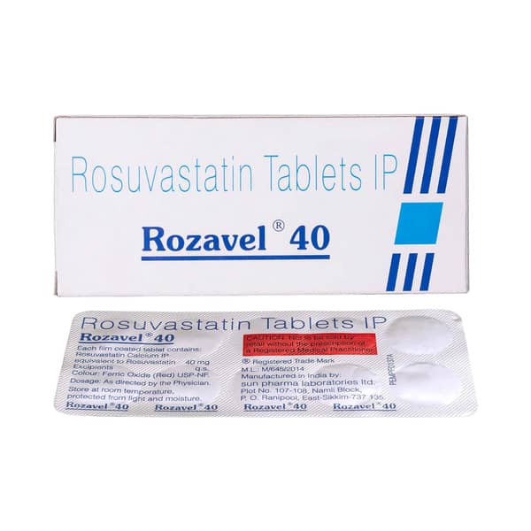 Rozavel 40mg Strip Of 10 Tablets