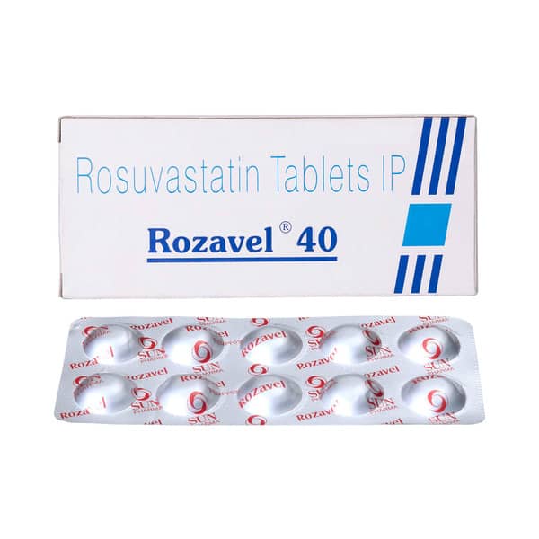 Rozavel 40mg Strip Of 10 Tablets
