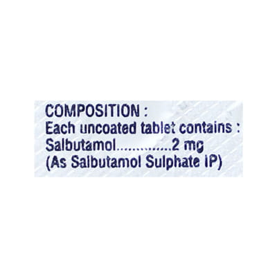 Salbetol 2mg Strip Of 10 Tablets