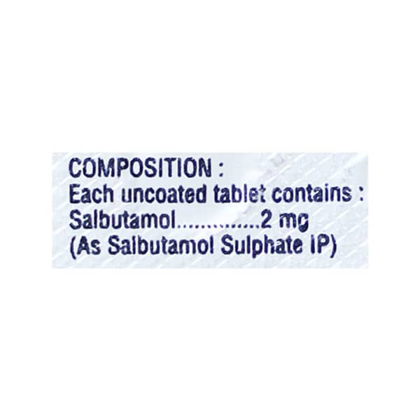 Salbetol 2mg Strip Of 10 Tablets