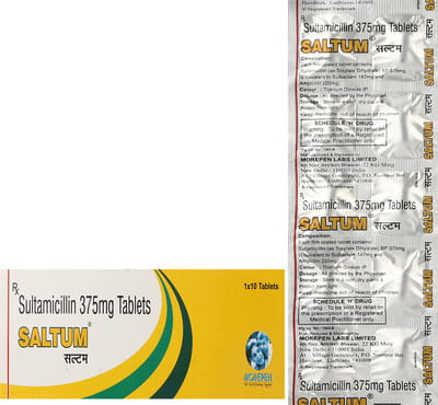 Saltum 375mg Strip Of 10 Tablets