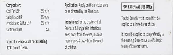 Salytar Tube Of 15gm Ointment