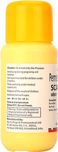 Scabper 5% Bottle Of 60ml Lotion