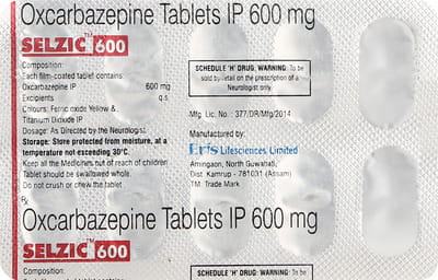 Selzic 600mg Strip Of 10 Tablets