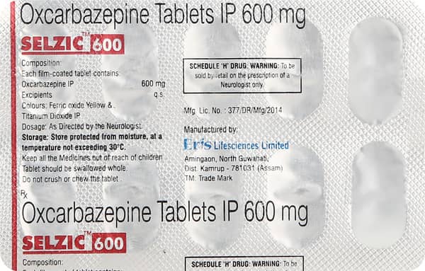 Selzic 600mg Strip Of 10 Tablets