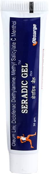 Seradic Tube Of 30gm Gel