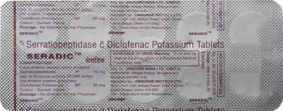 Seradic P Strip Of 10 Tablets