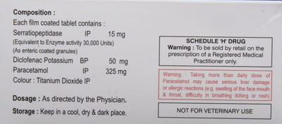 Seradic P Strip Of 10 Tablets