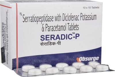 Seradic P Strip Of 10 Tablets