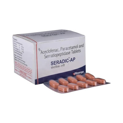 Seradic Ap Strip Of 10 Tablets