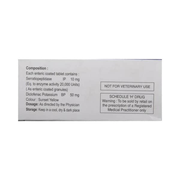 Seradic Strip Of 10 Tablets