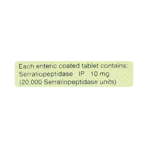 Serax Forte 10mg Strip Of 10 Tablets