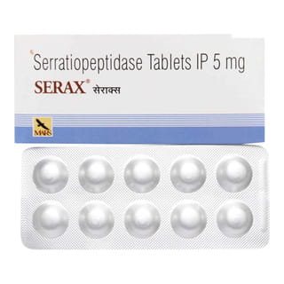 Serax 5Mg Strip Of 10 Tablets