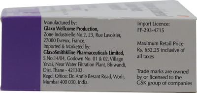 Seretide Accuhaler 50/250mcg Box Of 60md Metered Dose Inhaler