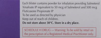 Seretide 50/500mcg Accuhaler 60'S