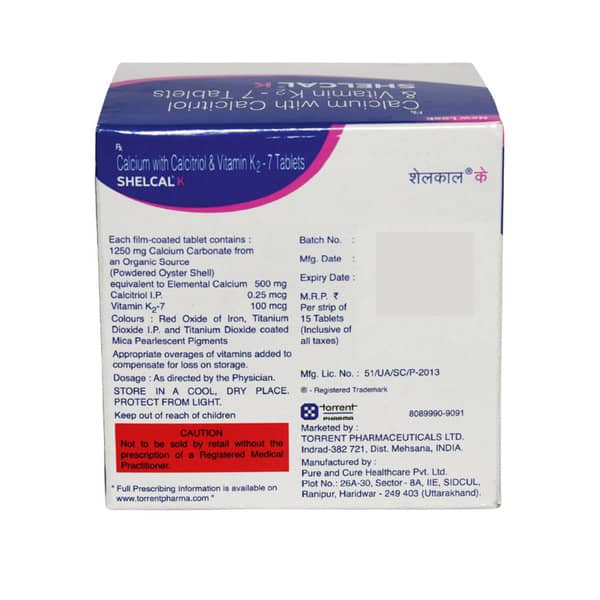 Shelcal K Tablet
