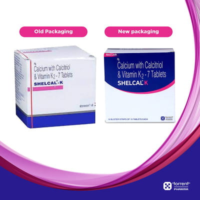 Shelcal K Strip Of 15 Tablets