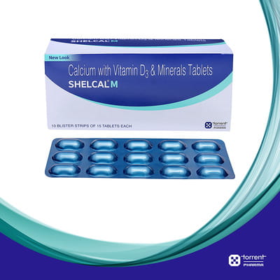 Shelcal M Strip Of 15 Tablets