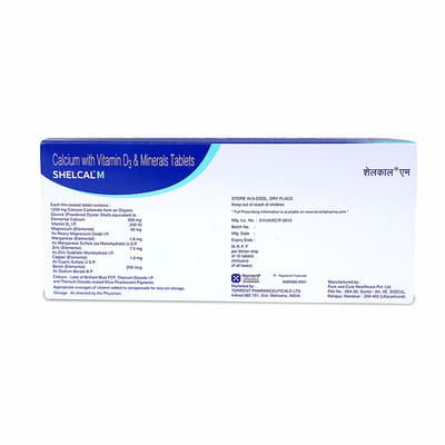 Shelcal M Strip Of 15 Tablets