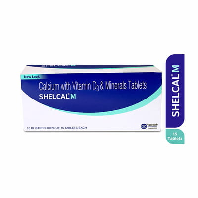 Shelcal M Strip Of 15 Tablets