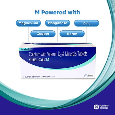 Shelcal M Strip Of 15 Tablets