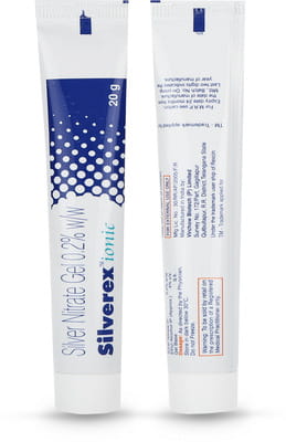 Silverex Ionic Tube Of 20gm Gel