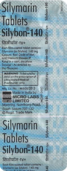 Silybon 140 Tablet