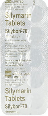 Silybon 70mg Strip Of 10 Tablets