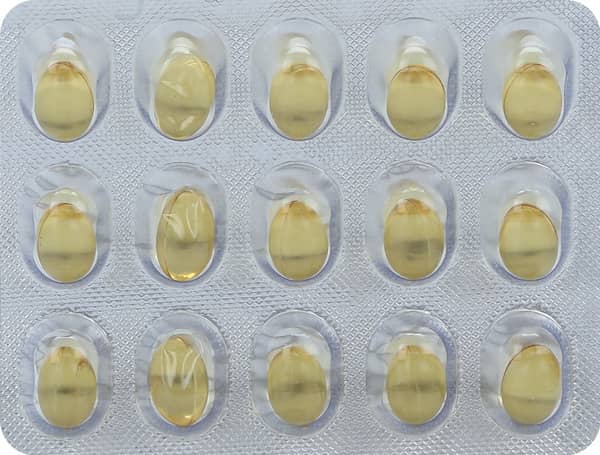 Simrose 500mg Strip Of 15 Soft Gelatin Capsules