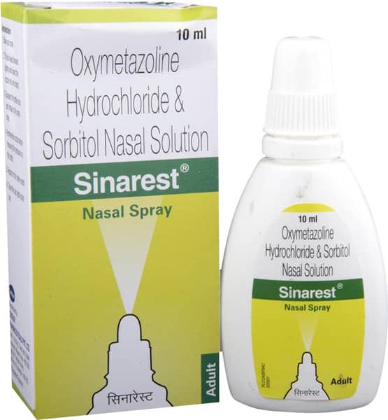 Sinarest Bottle Of 10ml Nasal Spray
