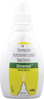 Sinarest Bottle Of 10ml Nasal Spray