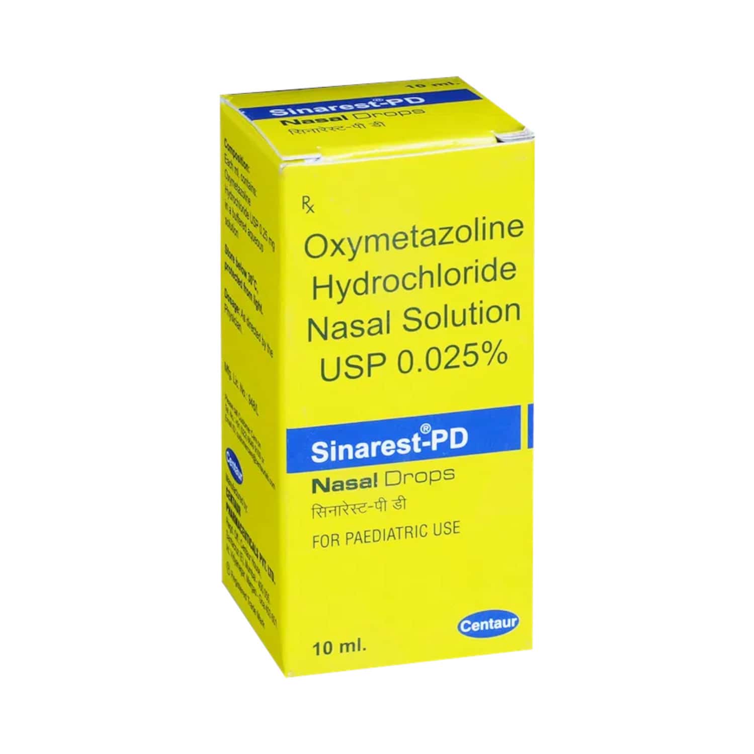 Buy Sinarest Pd 0.025 % Nasal Drop (10) Online & Save Up to 24% at ...