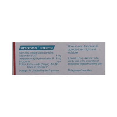 Sizodon Forte Strip Of 10 Tablets
