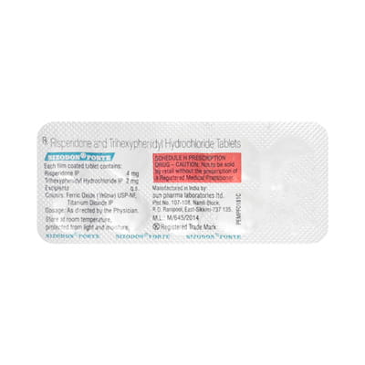 Sizodon Forte Strip Of 10 Tablets