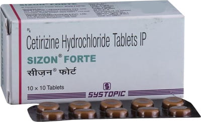 Sizon Forte 20mg Strip Of 10 Tablets