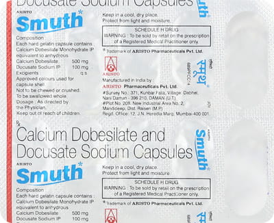 Smuth Strip Of 10 Capsules
