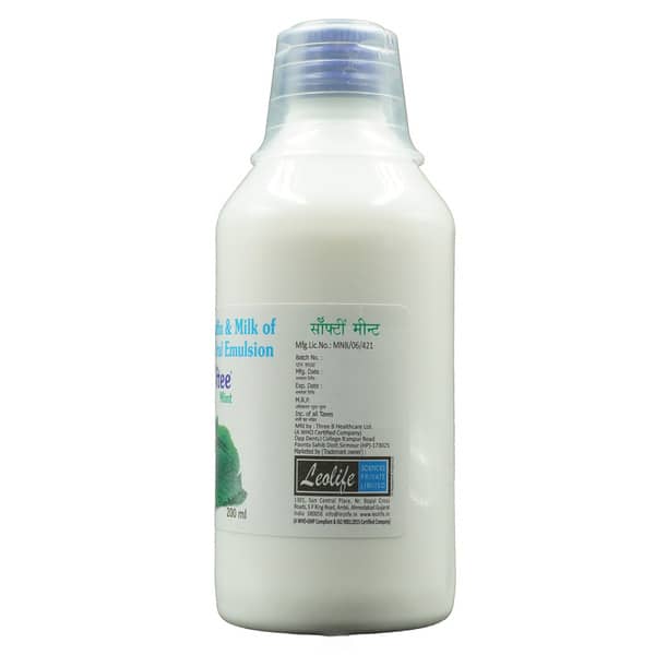 Softee Mint Sugar Free Bottle Of 200ml Syrup