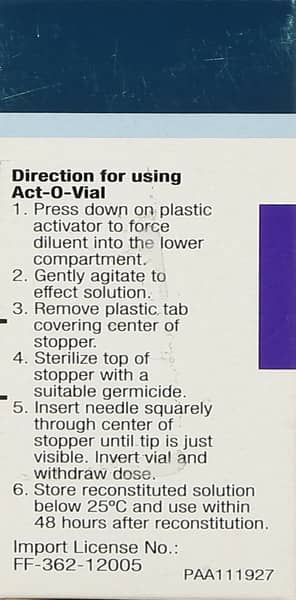 Solu Medrol 125mg Dry Vial Of 1 Powder For Injection