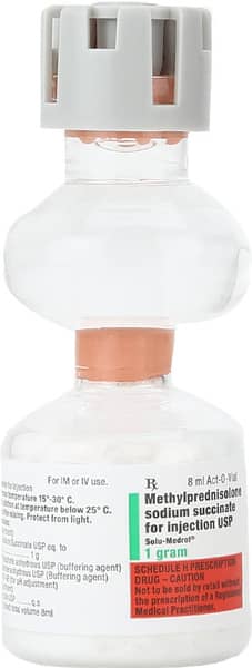 Solu Medrol 1gm Dry Vial Of 1 Powder For Injection