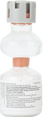 Solu Medrol 1gm Dry Vial Of 1 Powder For Injection