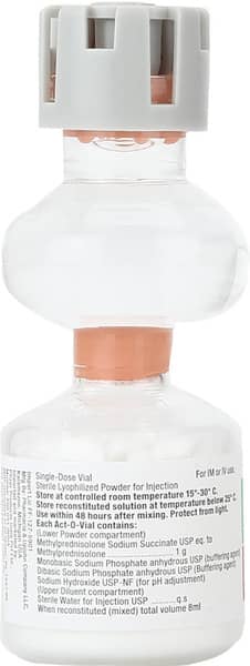 Solu Medrol 1gm Dry Vial Of 1 Powder For Injection