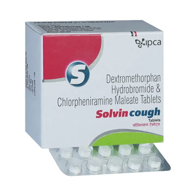 Solvin Cough Strip Of 10 Tablets