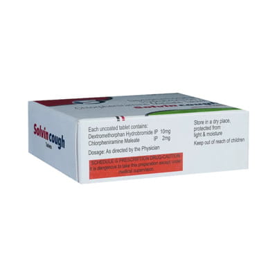 Solvin Cough Strip Of 10 Tablets