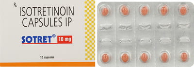 Sotret 10mg Strip Of 10 Capsules