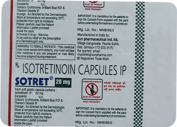 Sotret 20mg Capsule