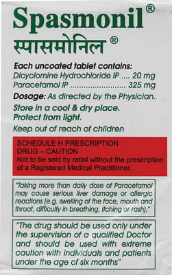 Spasmonil Strip Of 10 Tablets