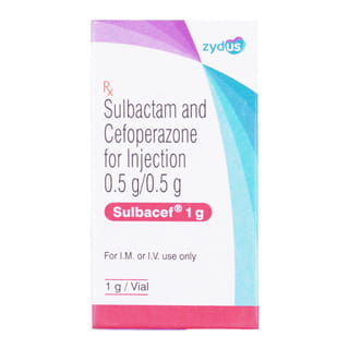 Sulbacef 1Gm Dry Vial Of 1 Powder For Injection