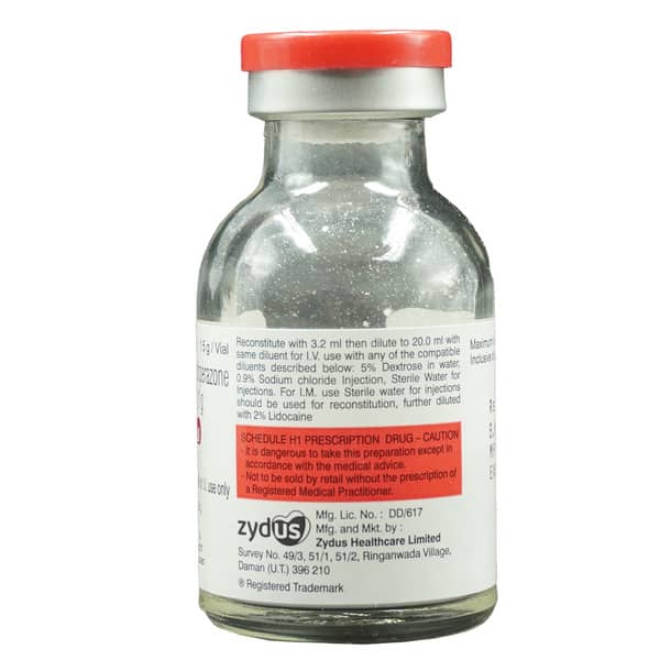 Sulbacef 1.5Gm Dry Vial Of 1 Powder For Injection